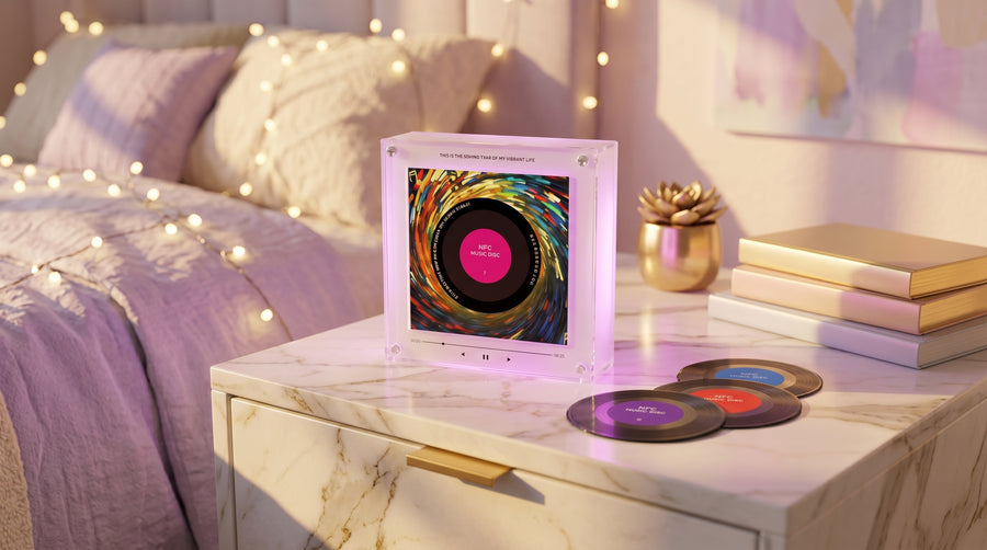 Spinn — NFC Vinyl Musikkspiller