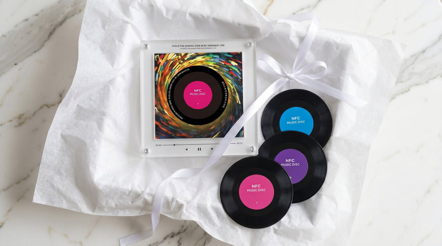 Spinn — NFC Vinyl Musikkspiller