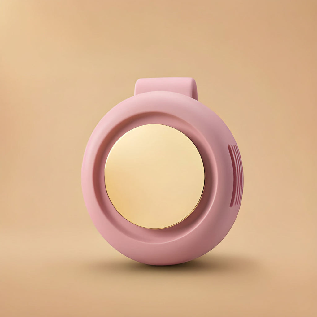 Sumr Air Clip rosa mini-vifte med clip-feste