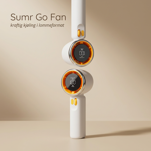 Sumr Go Fan håndvifte – sort variant